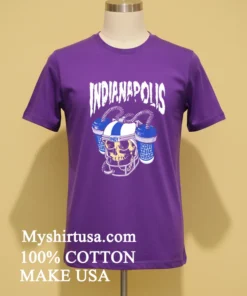 Indianapolis Skull For The Shoe Shirt