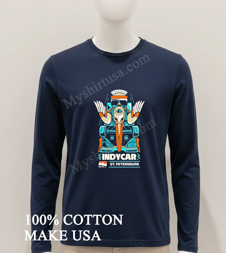 Indycar St Petersburg Racing Car 2026 Shirt Hoodie Shirt 1