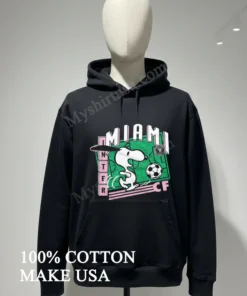 Inter Miami Cf Snoopy Soccer Pitch Running funny america t-shirts