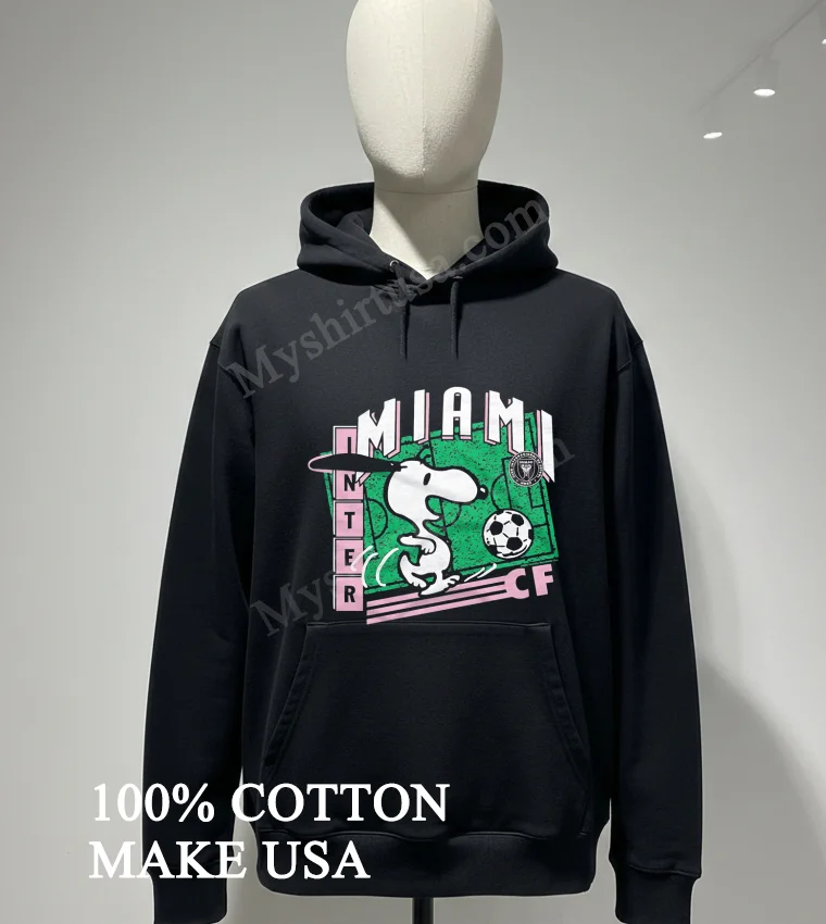 Inter Miami Cf Snoopy Soccer Pitch Running funny america t-shirts - hoodie-shirt Inter Miami Cf Snoopy Soccer Pitch Running Shirt Hoodie Shirt