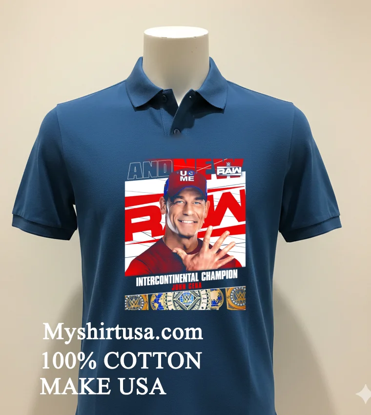 Intercontinental Champion John Cena Wwe 2025 Shirt - navy-shirt Intercontinental Champion John Cena Wwe 2025 Shirt Navy Shirt 2
