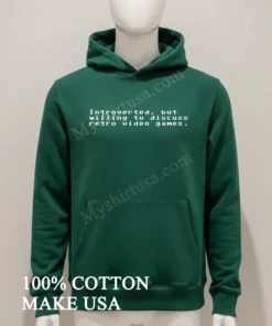 Introverted But Willing To Discuss Retro Video Games funny america t-shirts