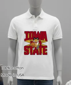 Iowa State Cyclones Basketball Mascot Shirt
