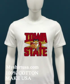 Iowa State Cyclones Basketball Mascot Shirt