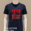 Iron Lung Distressed Metal Industrial Heavy Machine Shirt Navy Shirt