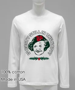 Is Rusty Still In The Navy Shirt