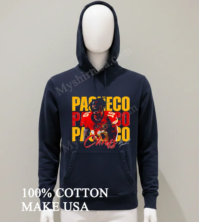 Isiah Pacheco 10 Kansas City Chiefs Football Players Super Bowl 2025 Shirt Balck Shirt