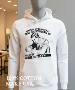 It Seems My Ex Wife Has Child Custodymogged Me Due To My Neglectmaxxing funny america t-shirts
