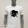 J Cole Portrait Black And White Rapper Profile Gold Signature Shirt White T Shirt 1