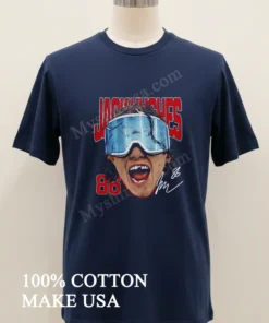 Jack Hughes Goggles Missing Tooth Signature 86 funny america t-shirts