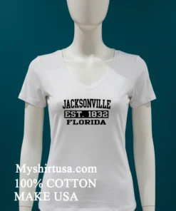 Jacksonville Est 1832 Florida Shirt
