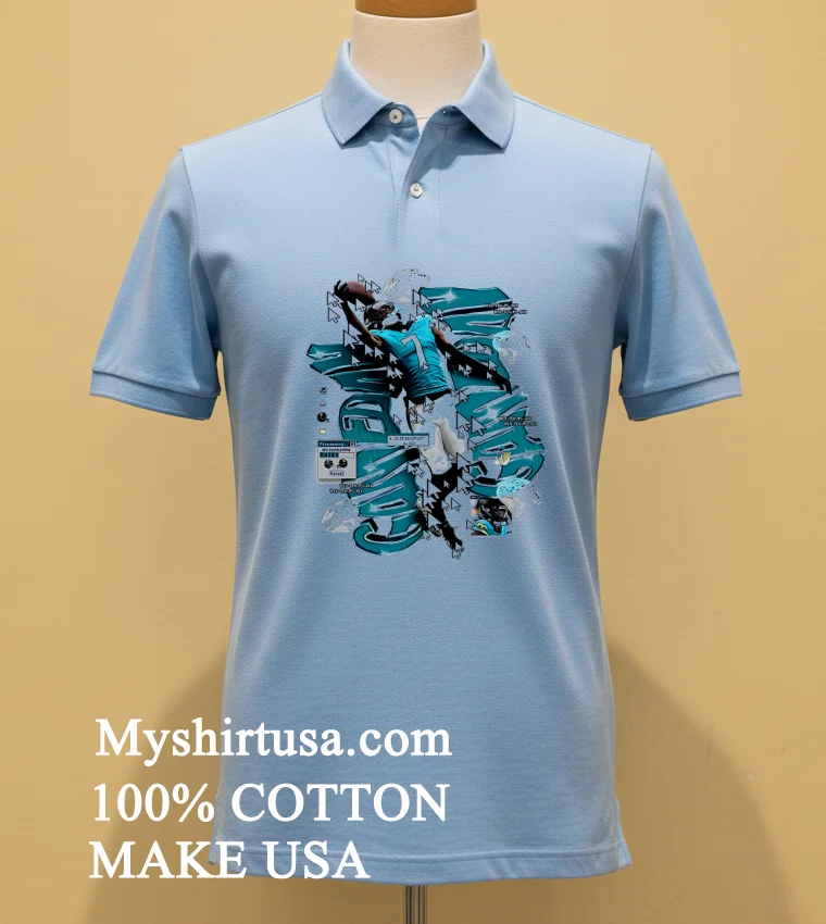 Jacksonville Jaguars Brian Thomas Jr Graphic Art Shirt Blue Shirt