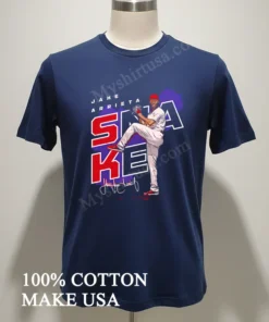 Jake Arrieta Philadelphia Player Map Signature funny america t-shirts