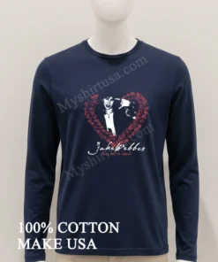 Jake Webber Love Me To Death Heart Roses Portrait funny america t-shirts