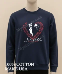 Jake Webber Love Me To Death Heart Roses Portrait funny america t-shirts