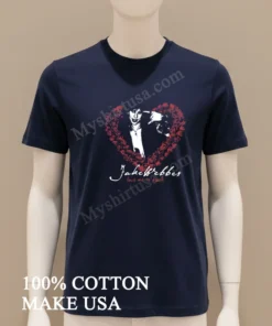 Jake Webber Love Me To Death Heart Roses Portrait funny america t-shirts