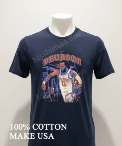 Jalen Brunson New York Knicks Basketball funny america t-shirts