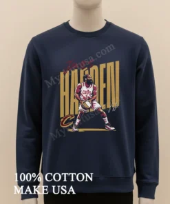 James Harden Cleveland Cavaliers Basketball Signature Graphic funny america t-shirts