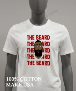 James Harden The Beard Repeat funny america t-shirts