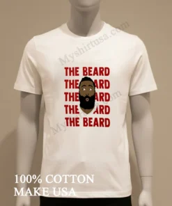 James Harden The Beard Repeat funny america t-shirts