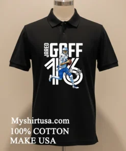 Jared Goff Detroit Lions Nfl Player Shirt