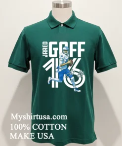 Jared Goff Detroit Lions Nfl Player Shirt