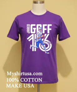 Jared Goff Detroit Lions Nfl Player Shirt