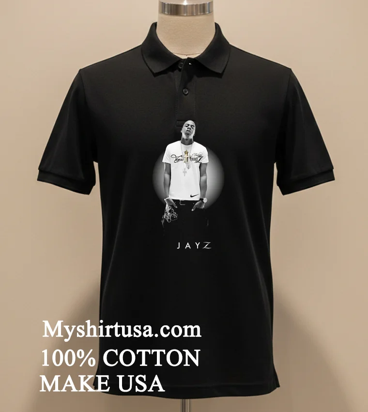 Jay Z Black And White Portrait Toukaine Thug funny america t-shirts - balck-shirt Jay Z Black And White Portrait Toukaine Thug Shirt Balck Shirt 1
