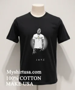 Jay Z Black And White Portrait Toukaine Thug funny america t-shirts