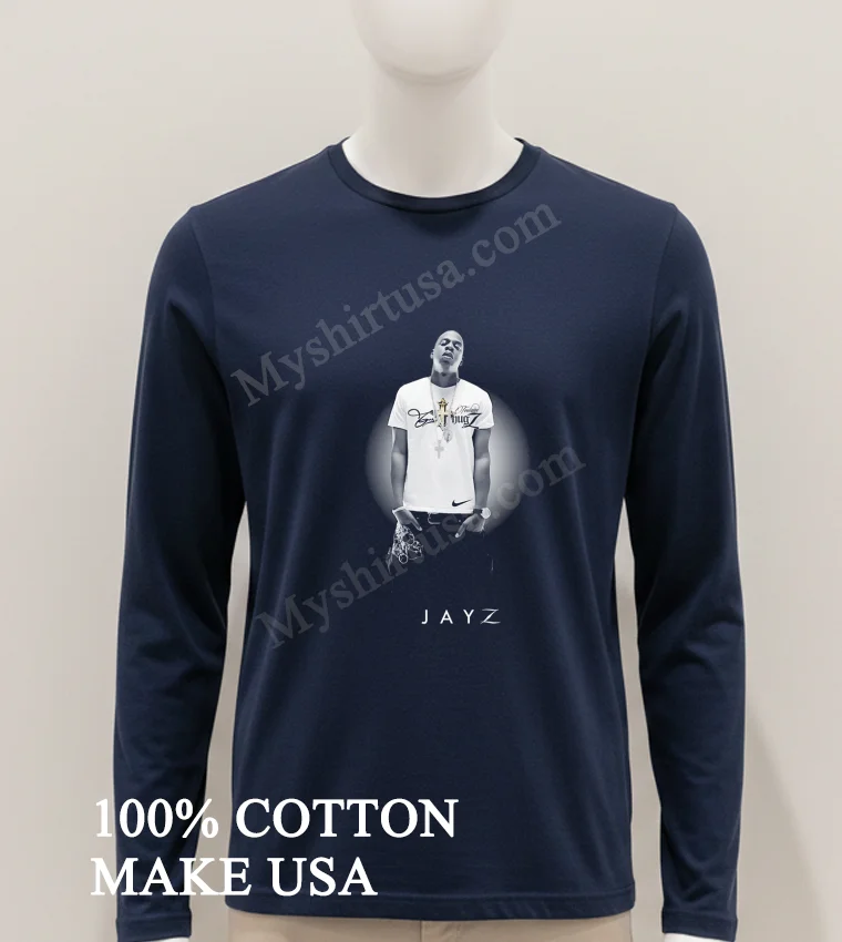 Jay Z Black And White Portrait Toukaine Thug Shirt Hoodie Shirt 1