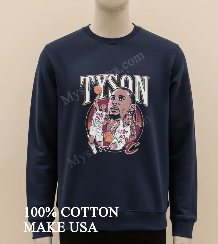 Jaylon Tyson Cleveland Cavaliers Signature Graphic funny america t-shirts - long sleve shirt Jaylon Tyson Cleveland Cavaliers Signature Graphic Shirt Long Sleve Shirt