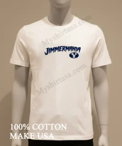 Jimmermania Brigham Young University Cougars Logo Athletic funny america t-shirts