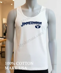 Jimmermania Brigham Young University Cougars Logo Athletic funny america t-shirts