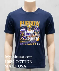 Joe Burrow Louisiana State University Graphic Shirt
