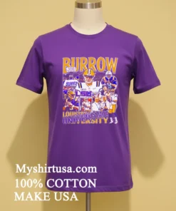 Joe Burrow Louisiana State University Graphic Shirt