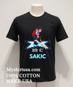 Joe Sakic Of The Colorado Avalanche Video Games Shirt