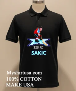 Joe Sakic Of The Colorado Avalanche Video Games Shirt