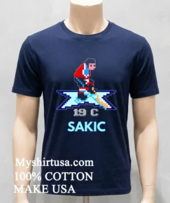 Joe Sakic Of The Colorado Avalanche Video Games Shirt