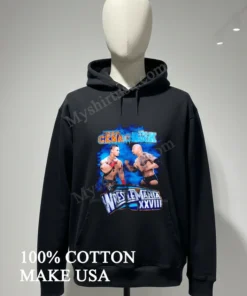 John Cena Vs The Rock Wrestlemania Xxviii Match funny america t-shirts