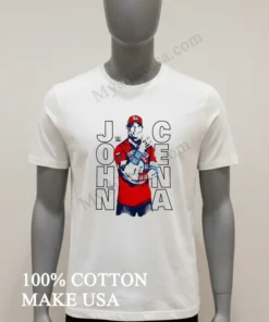 John Cena Wwe Never Give Up Hustle Loyalty Respect funny america t-shirts