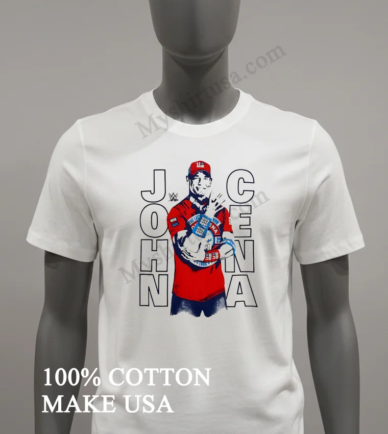 John Cena Wwe Never Give Up Hustle Loyalty Respect funny america t-shirts - white-t-shirt John Cena Wwe Never Give Up Hustle Loyalty Respect Shirt White T Shirt 2