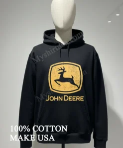 John Deere Vintage Jumping Deer Logo funny america t-shirts