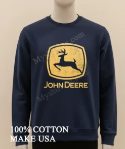 John Deere Vintage Jumping Deer Logo funny america t-shirts