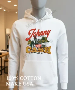 Johnny Cash Nashville Tennessee Cowboy On Horse funny america t-shirts