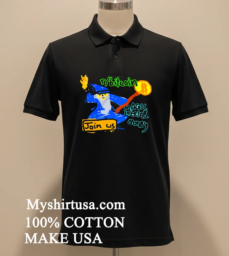 Join Us Bitcoin Magic Internet Money Shirt - balck-shirt Join Us Bitcoin Magic Internet Money Shirt Balck Shirt
