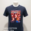 Jonathan Byers Stranger Things Retro 90s Bootleg Style Shirt Navy Shirt 1