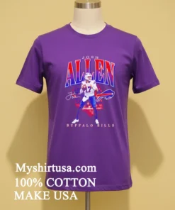 Josh Allen Buffalo Bills Player Hype Signature Shirt