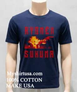 Jujutsu Kaisen Sukuna Fuga Game Shirt Navy Shirt