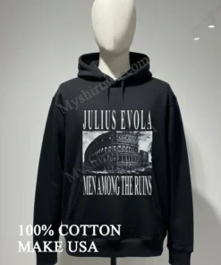 Julius Evola Men Among The Ruins Roman Colosseum Architecture funny america t-shirts