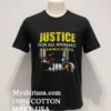 Justice For All Animals Shirt Balck Shirt